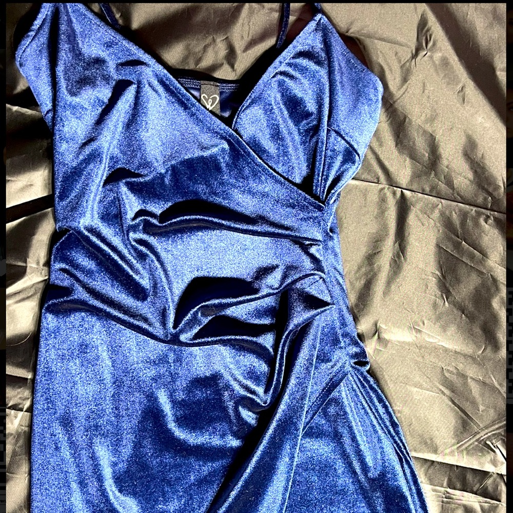 Blue Windsor Dress